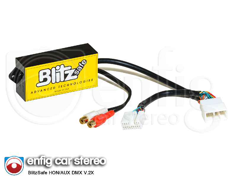 Blitzsafe hon/aux dmx v.2x acura honda aux input #2