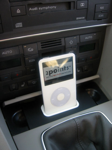 2point5 spec.dock AUDIB6V2I custom iPod dock