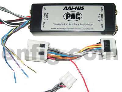 Pac aai-nis auxiliary input for nissan and infiniti