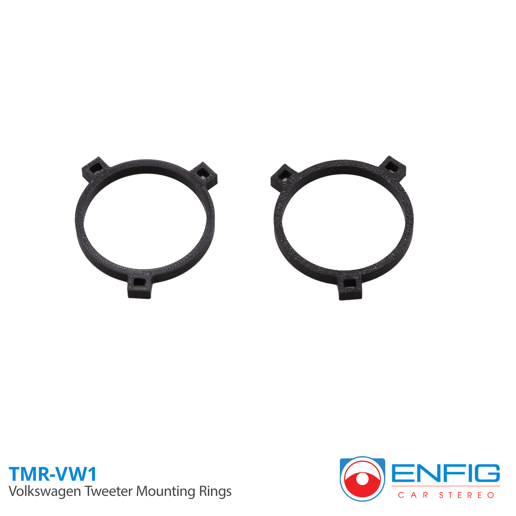 Volkswagen Tweeter Mounting Rings Enfig TMR-VW1 - Enfig Car Stereo
